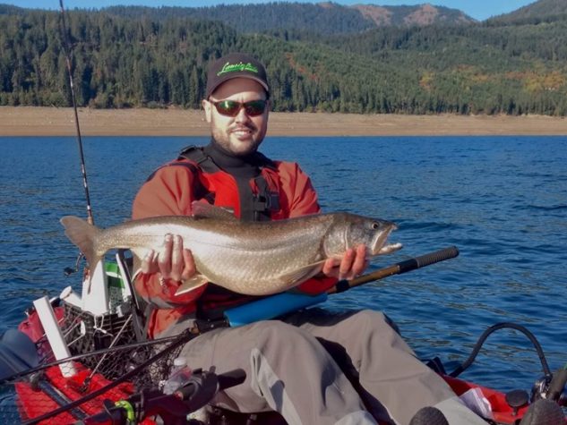 Kayak Fishing Washington Lake Washington 633x475